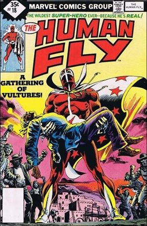 Human Fly issue 18-C Whitman Cover