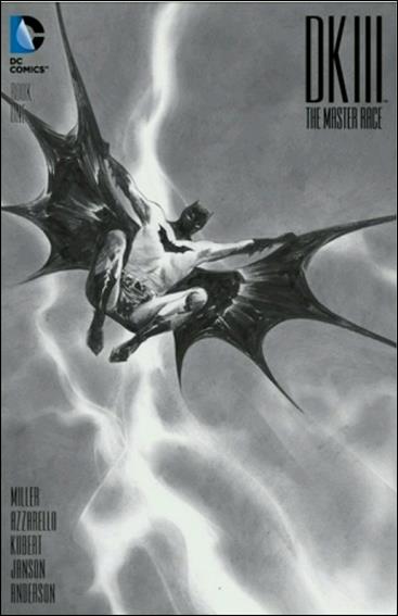 Dark Knight III: The Master Race issue 1-QA Jae Lee Dynamic Forces Black & White Cover