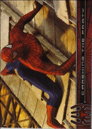 Spider-Man: The Movie (Base Set) card 52 Crashing The Party