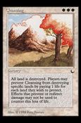 Magic the Gathering: The Dark (Base Set) card 4 Cleansing