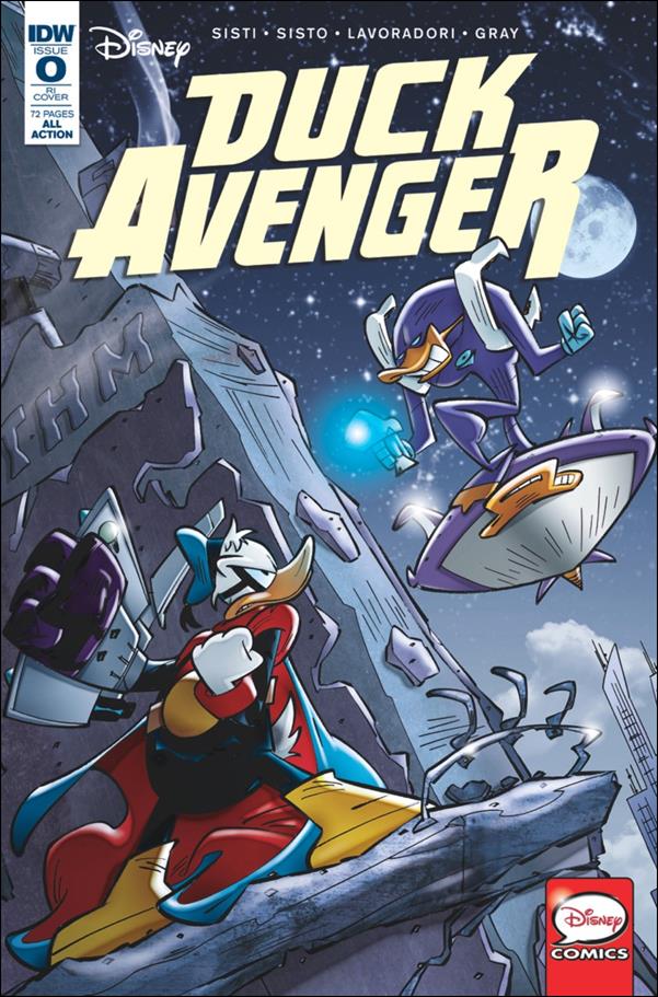 Duck Avenger issue 0-C Max Monteduro 1:10 Cover
