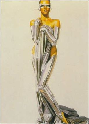 Sorayama: Sexy Robots And Pinups (Base Set) card 62 Runway Robot