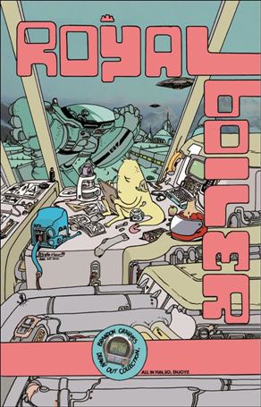 Royalboiler: Brandon Graham's Drawn Out Collection Cover Image 1