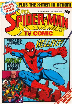 Spider-Man: Comics Weekly (UK) issue 496