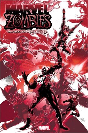Marvel Zombies: Black, White & Blood issue 1-D Carlos Magno 1:10 Homage Cover