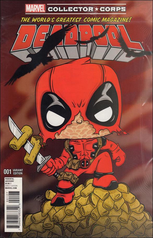 Deadpool (2016) issue 1-T Polybagged Marvel Collector Corps Cover