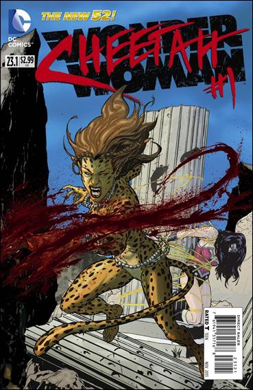 Wonder Woman (2011) issue 23.1-B Cheetah Standard Cover