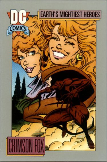 DC Cosmic Cards (Base Set) card 42 Crimson Fox