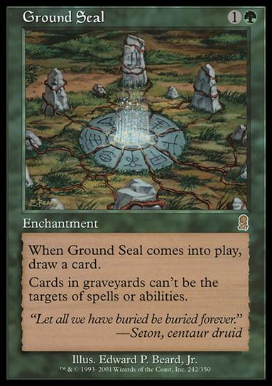 Magic the Gathering: Odyssey (Base Set) card 242 Ground Seal