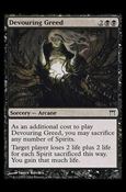 Magic the Gathering: Champions of Kamigawa (Base Set) card 110 Devouring Greed
