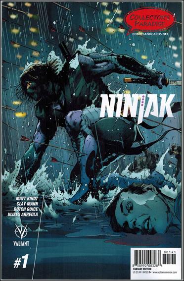Ninjak (2015) issue 1-O Trevor Hairsine Collector's Paradise Cover
