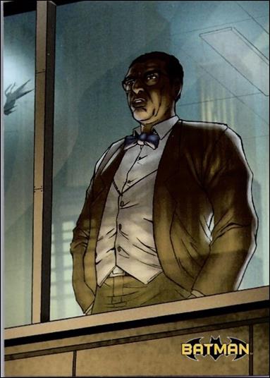 DC Comics Batman: The Legend (Base Set) card 23 Lucius Fox