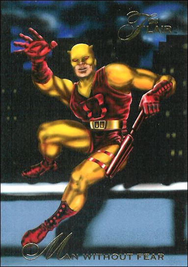 Marvel Annual Flair '94 (Base Set) card 14 Man Without Fear