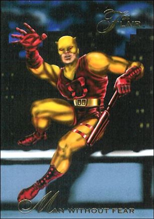Marvel Annual Flair '94 (Base Set) card 14 Man Without Fear