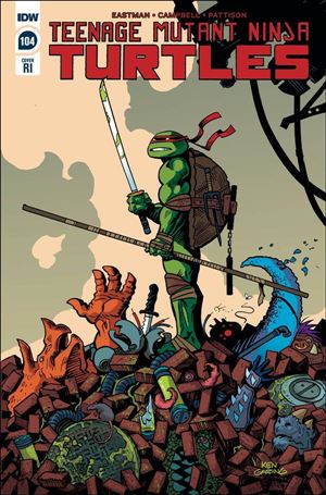 Teenage Mutant Ninja Turtles (2011) issue 104-C Ken Garing 1:10 Cover