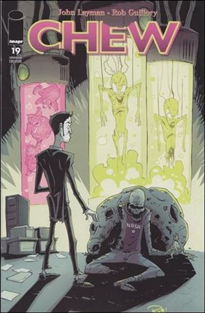 Chew issue 19-B San Diego Comic-Con Glow-in-the-Dark Cover 1/400