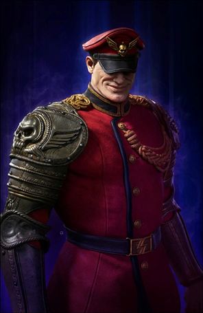 Street Fighter (2003) issue 1-K Rafael Grassetti M. Bison Virgin Foil Cover