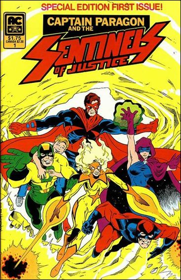 Captain Paragon and the Sentinels of Justice issue 1