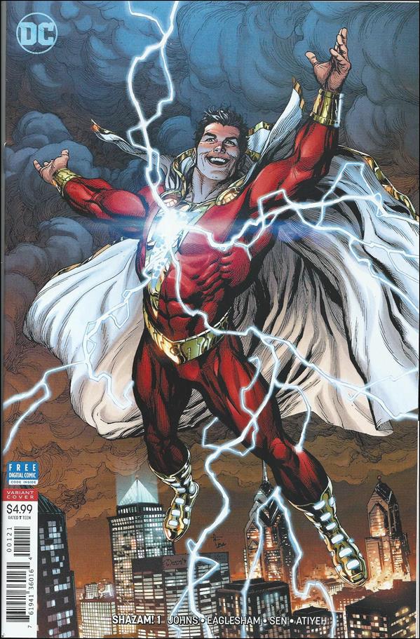 Shazam! (2018) issue 1-B Gary Frank Cover