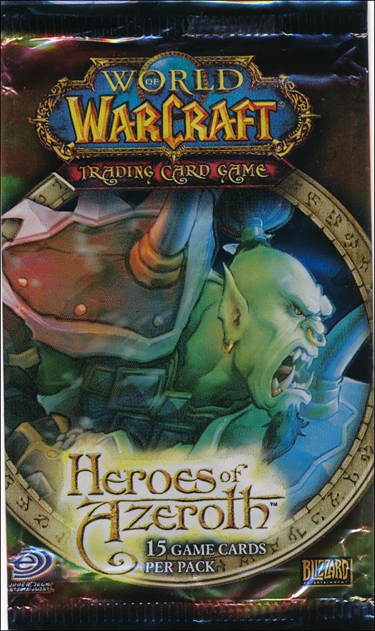 World of Warcraft: Heroes of Azeroth card 2 Sealed Pack - Orc