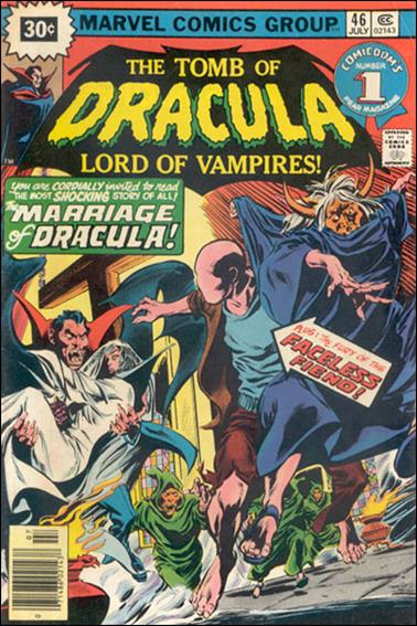 Tomb of Dracula (1972) issue 46-B 30 Cent Price Cover
