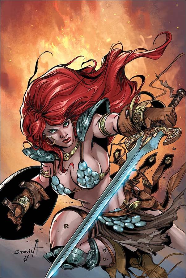Red Sonja: Birth of the She-Devil issue 3-D Sergio Davila 1:10 Virgin Cover