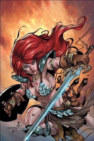 Red Sonja: Birth of the She-Devil issue 3-D Sergio Davila 1:10 Virgin Cover