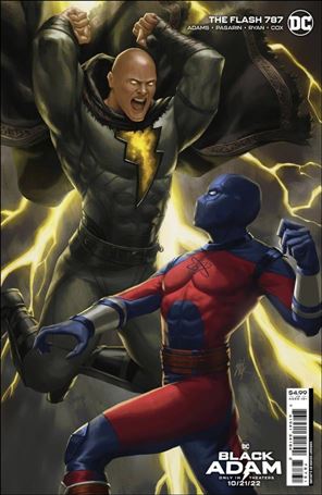 Flash (1959) issue 787-C Ejikure Black Adam Movie Cardstock Cover