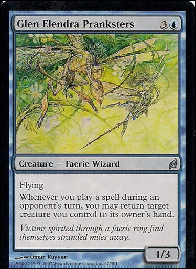 Magic the Gathering: Lorwyn (Base Set) card 67 Glen Elendra Pranksters