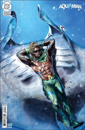 Aquaman (2025) issue 4-E Salvador Larroca 1:25 Cardstock Cover