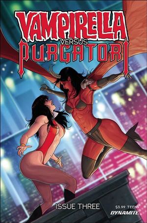 Vampirella vs Purgatori issue 3-E Madibek Musabekov Cover