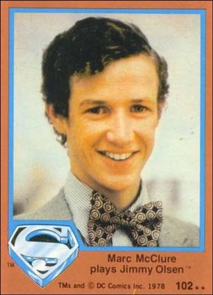 Superman (Movie) Series 2 (Base Set) card 102 Marc McClure plays Jimmy Olsen