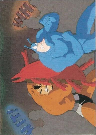 Tick (Base Set) card 42 The Tick vs. The Tick