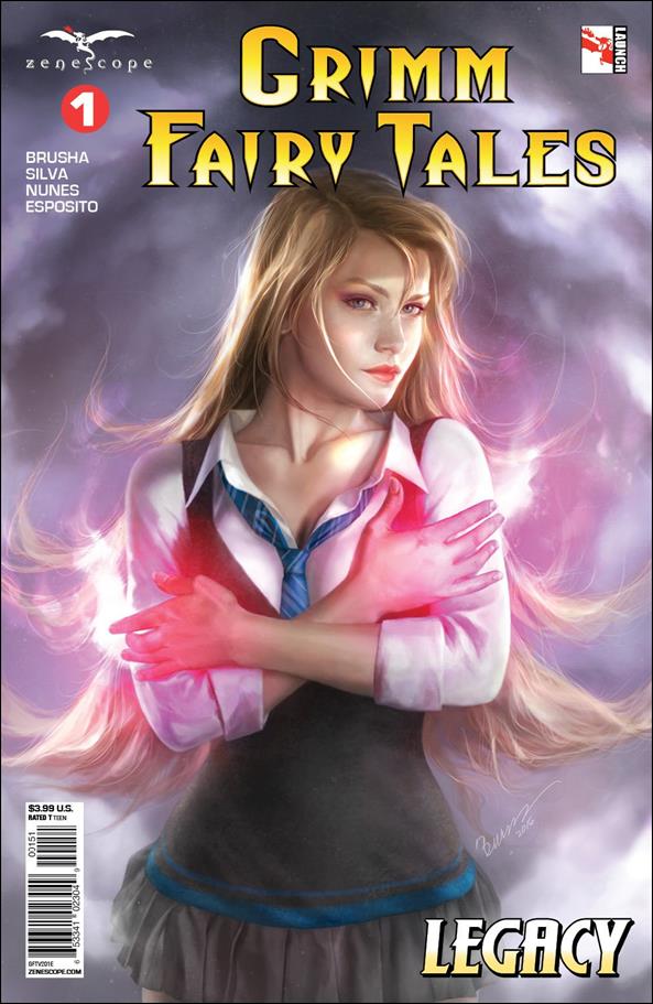 Grimm Fairy Tales (2016) issue 1-E Josh Burns Cover