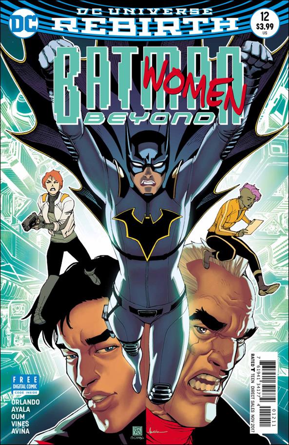 Batman Beyond (2016) issue 12 Bernard Chang Cover