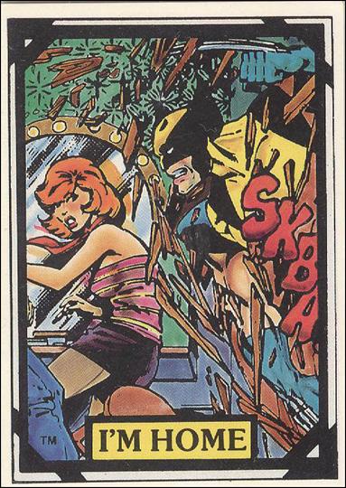 Wolverine Trivia (Base Set) card 48 I'm Home