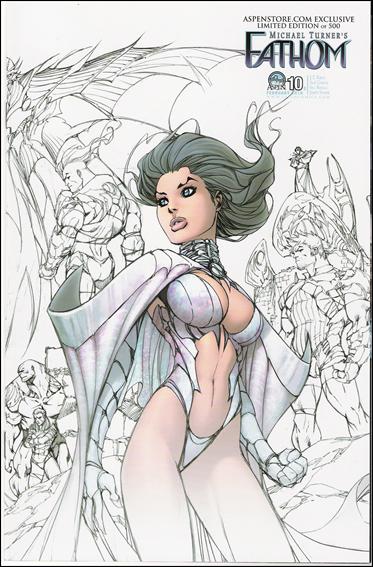 Michael Turner's Fathom (2008) issue 10-C aspenstore.com Cover 1/500