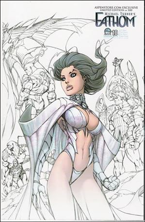 Michael Turner's Fathom (2008) issue 10-C aspenstore.com Cover 1/500