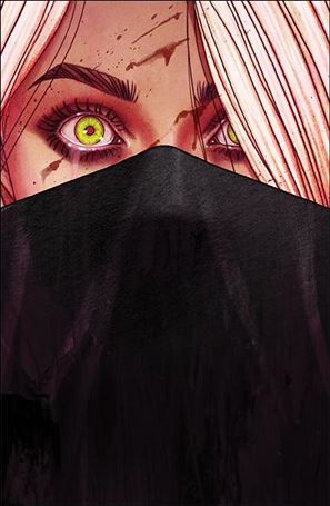 Something is Killing the Children issue 21-C Jenny Frison Die Cut Bloody Mask Cover