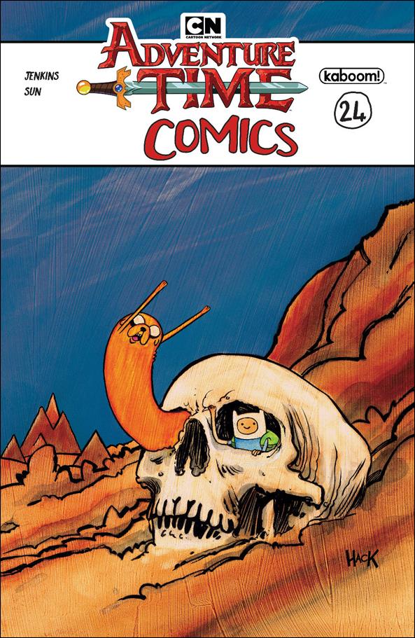 Adventure Time Comics issue 24-B Robert Hack Subscription Cover