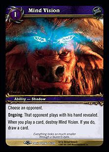 World of Warcraft: Through the Dark Portal (Base Set) card 75 Mind Vision