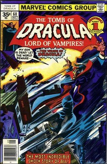 Tomb of Dracula (1972) issue 60-B 35 Cent Price Cover