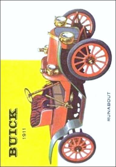 World on Wheels (Base Set) card 9  Buick Runabout 1911