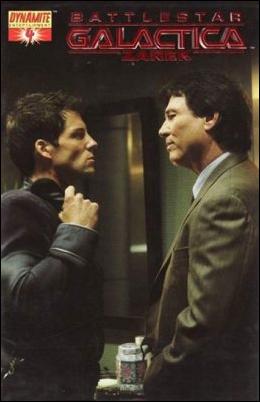 Battlestar Galactica: Zarek issue 4-D Red Foil Photo Cover