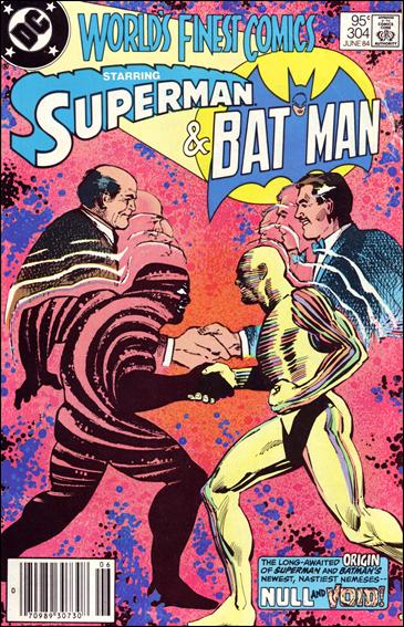 World's Finest Comics issue 304-B Canadian Price Cover