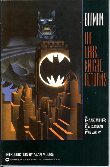 Batman: The Dark Knight Returns issue nn-B10 Warner Books Cover (10th Printing)