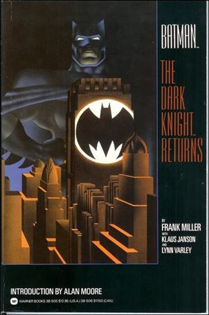 Batman: The Dark Knight Returns issue nn-B10 Warner Books Cover (10th Printing)