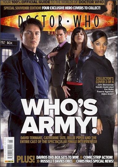 Doctor Who Magazine issue 398-C Torchwood Cover