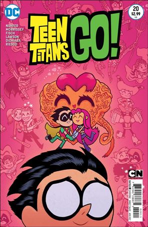 Teen Titans Go! (2014) issue 20 Dan Hipp Cover