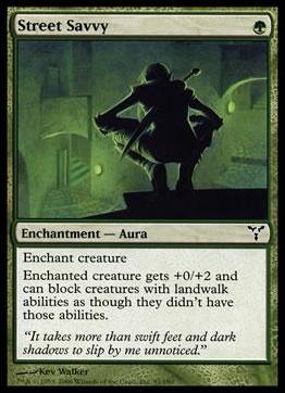 Magic the Gathering: Dissension (Base Set) card 97 Street Savvy